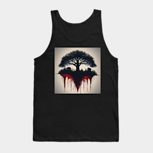 halloween tree design Tank Top